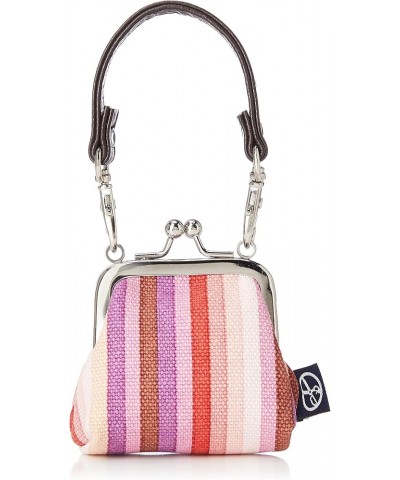 Kyoto Japan Kyoto Japan 2.5 Square Coin Purse striped pink 1.8 Square $13.69 Wallets