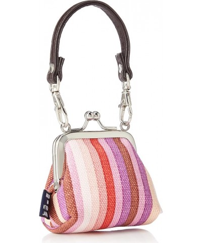 Kyoto Japan Kyoto Japan 2.5 Square Coin Purse striped pink 1.8 Square $13.69 Wallets