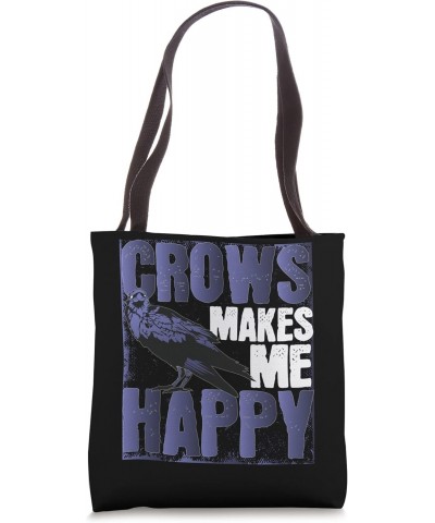 Bird Art Gothic Black Animal Lover Crow Design Tote Bag $10.92 Totes