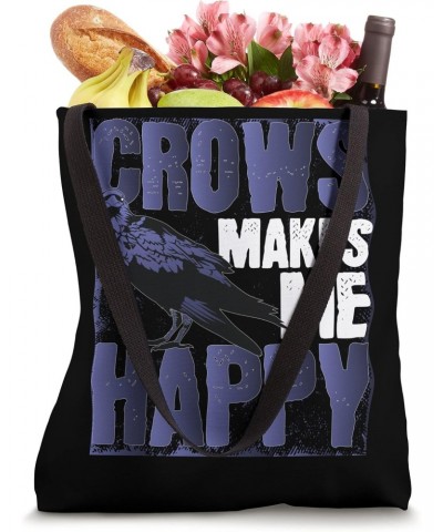 Bird Art Gothic Black Animal Lover Crow Design Tote Bag $10.92 Totes