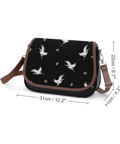 Leather Hobo Bags Women's Crossbody Shoulder Bag Classic City Top Handle Satchels White Feather Color4 $20.16 Hobo Bags