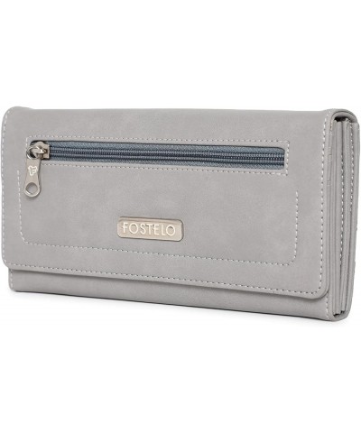 Three Fold Wallets for Women | Purse for Women, Beige, M Grey $14.88 Wallets