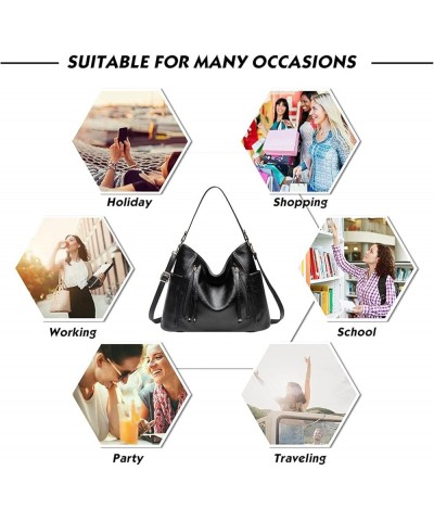 Tote Bag for Women PU Leather Crossbody Shoulder Bags Fashion Hobo Bag Satchel Handbags with Adjustable Shoulder Strap Grey $...