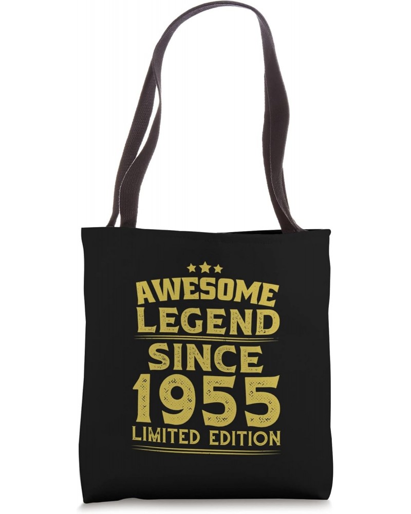 67 Year Old Awesome Legend Since 1955 Retro 67th Birthday Tote Bag $13.25 Totes