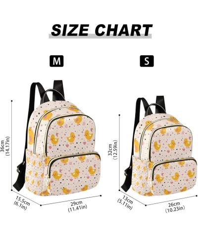 Mini Backpack Purse for Women, Small Yellow Chicken Travel Bag Casual Daypack Shoulder Bag Medium $12.80 Backpacks