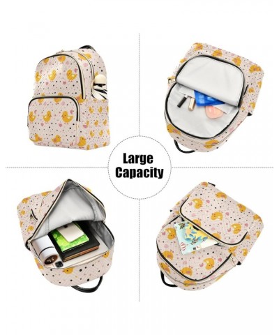 Mini Backpack Purse for Women, Small Yellow Chicken Travel Bag Casual Daypack Shoulder Bag Medium $12.80 Backpacks