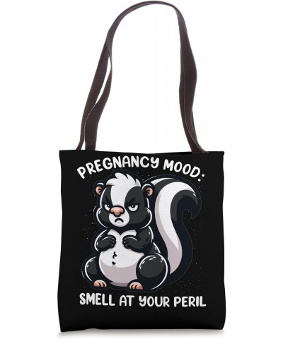 Skunk Funny Pregnancy Baby Mom To Be Gender reveal idea Tote Bag $16.19 Totes