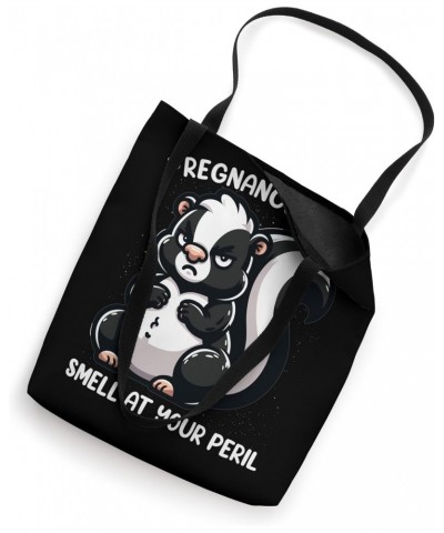 Skunk Funny Pregnancy Baby Mom To Be Gender reveal idea Tote Bag $16.19 Totes