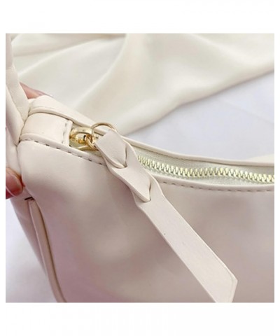 Shoulder Bag for Women Cute Hobo Tote Handbag Mini Clutch Purse Crescent Underarm Y2k Fashion Summer Small Classic Clutch Whi...