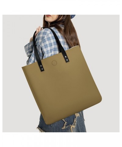 Women's Leather Large Capacity Work Tote Bags Handbags Big Commuter Bag Color68 $15.79 Totes