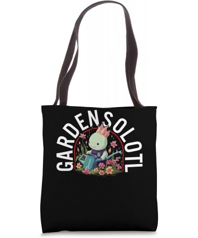 Axolotl Lover Kids Gardening Cute Plant Axolotl Pun Animal L Tote Bag $15.54 Totes