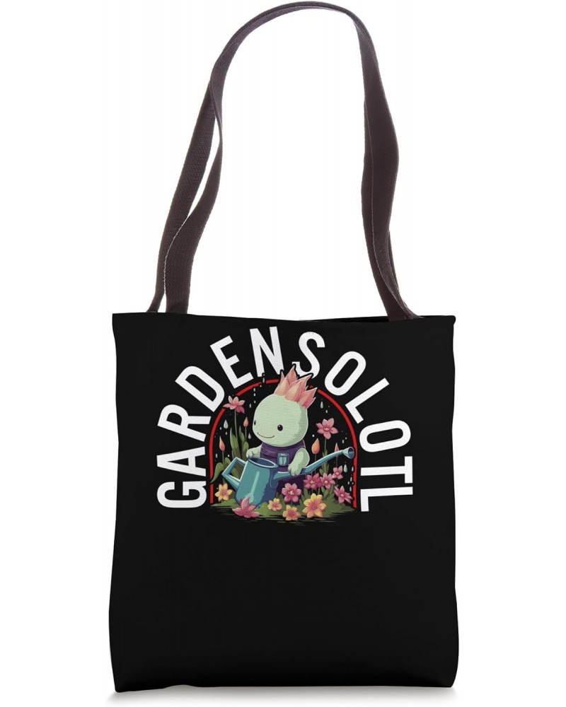 Axolotl Lover Kids Gardening Cute Plant Axolotl Pun Animal L Tote Bag $15.54 Totes