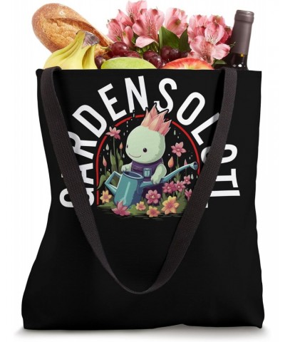 Axolotl Lover Kids Gardening Cute Plant Axolotl Pun Animal L Tote Bag $15.54 Totes