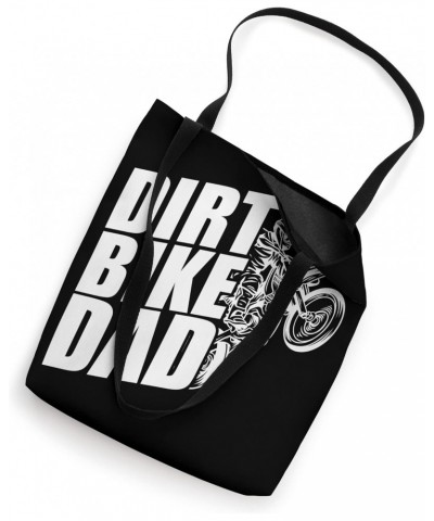 Dirt Bike Dad Papa Father - Freestyle Motocross Supercross Tote Bag $9.90 Totes