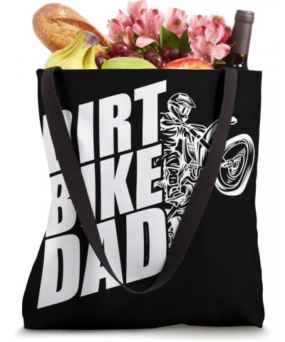 Dirt Bike Dad Papa Father - Freestyle Motocross Supercross Tote Bag $9.90 Totes