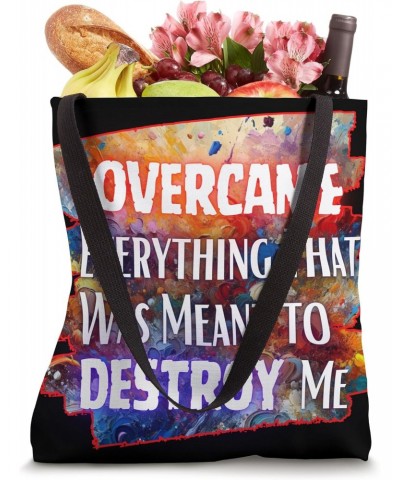 I Overcame Everything, Anti-Racism, Inclusion, DEI, Culture Tote Bag $11.89 Totes