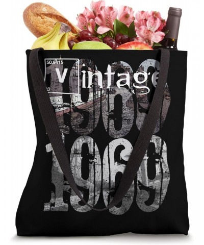 Vintage 1969 Tee - 55 Year Old Shirt 1969 55th Birthday Gift Tote Bag $11.58 Totes