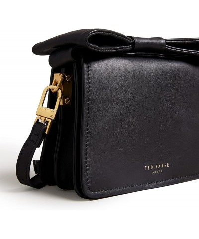 Niasina Bow Detail Mini Cross Body Bag Black $55.58 Crossbody Bags