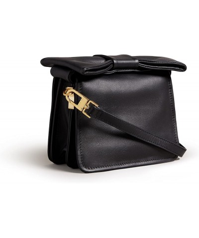 Niasina Bow Detail Mini Cross Body Bag Black $55.58 Crossbody Bags