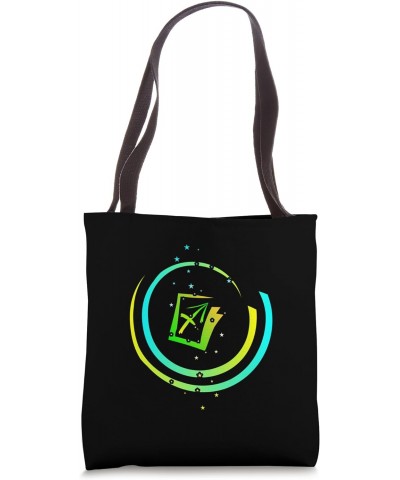 Sagittarius zodiac sign, horoscope and stars drawing Tote Bag $8.22 Totes