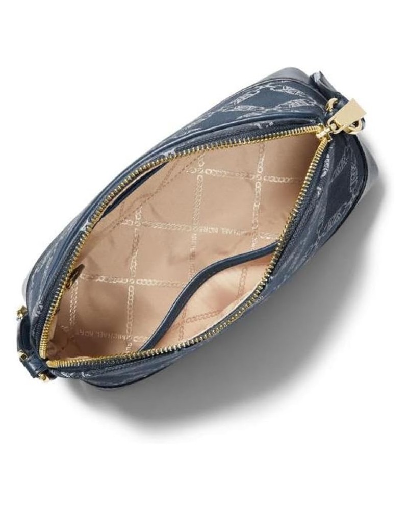 Jet Set Charm Large Dome Crossbody Navy Multi $60.90 Crossbody Bags