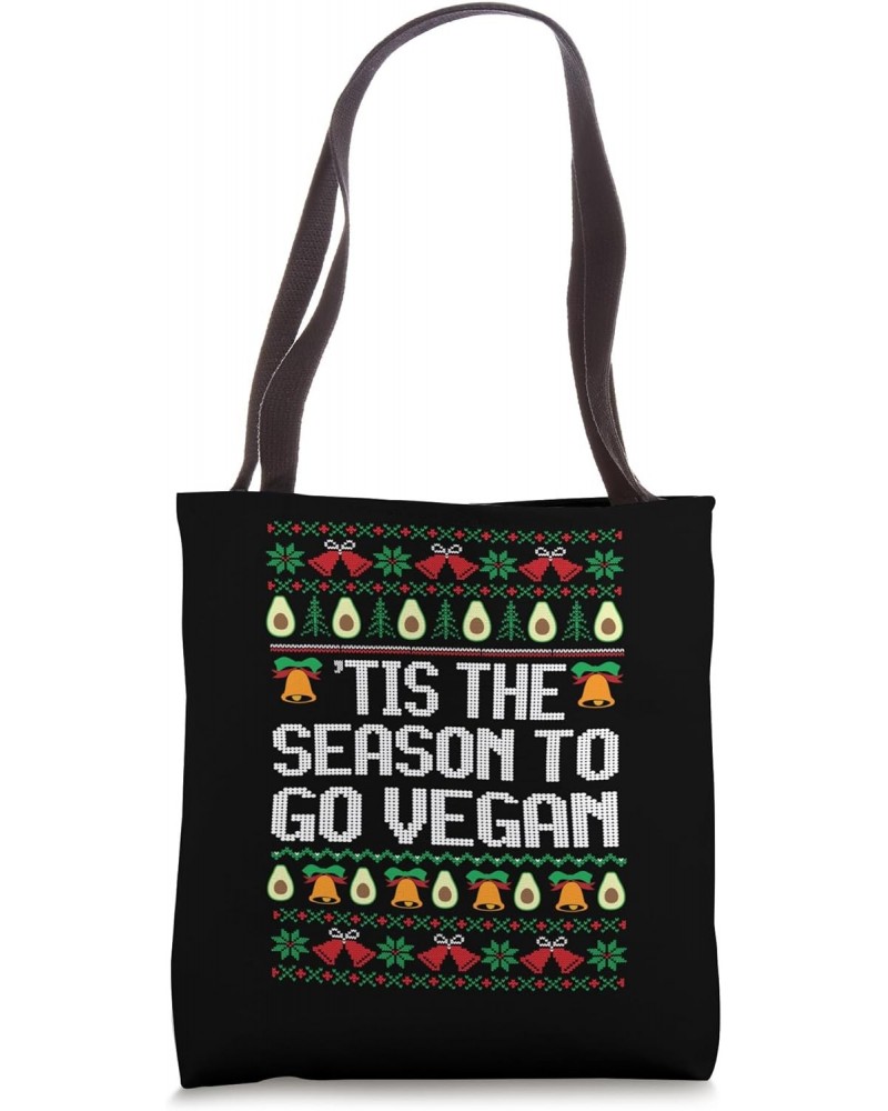 Tis the Season to Go Vegan, Christmas 2023 Vegan Gifts, Ugly Tote Bag $16.82 Totes