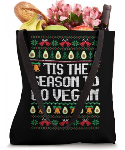 Tis the Season to Go Vegan, Christmas 2023 Vegan Gifts, Ugly Tote Bag $16.82 Totes