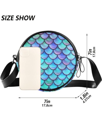 Round Crossbody Bags For Women Multi Purpose Crossbody Bag Phone Purses Traveling Cross Body Bag Shoulder Bags Color 4 $10.82...