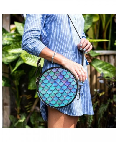 Round Crossbody Bags For Women Multi Purpose Crossbody Bag Phone Purses Traveling Cross Body Bag Shoulder Bags Color 4 $10.82...