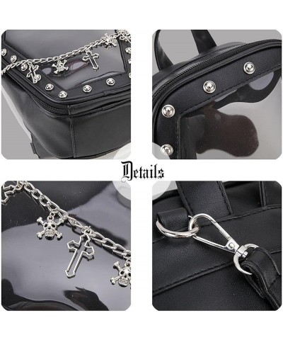 Gothic Coffin Shape Purses and Handbags for Women Halloween Shoulder Bag Ita Purse Backpack… Pink $27.50 Backpacks