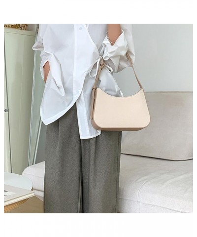 Korean Style Lady Purse Fashion Carrying Bag Underarm Bag Shoulder Bags Armpit Bag Versatile Handbag Canvas Tote Bags Brown $...