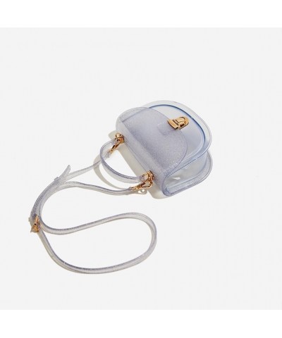 Small Clear Clutch Purse PVC Shoulder Bag for Woman, Crossbody Transparent Handbag Red $12.39 Shoulder Bags