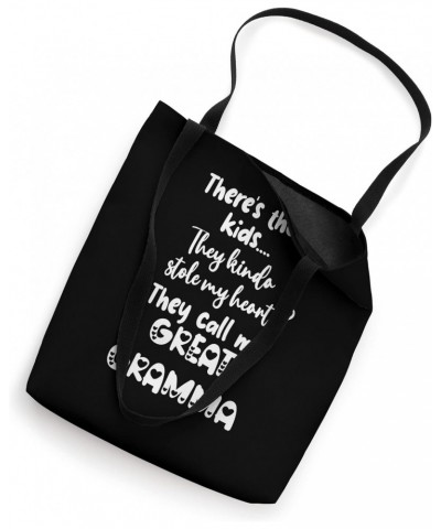 Special Grandma Grandmother These Kids Call Me Great Gramma Tote Bag $18.00 Totes