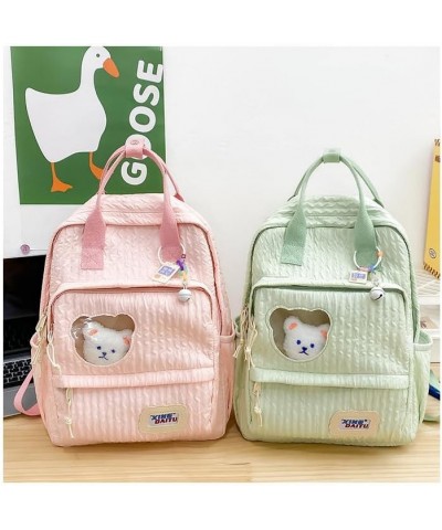 Ita Bag Cute Backpack for Women Kawaii Y2K Grunge Solid Color Harajuku Travel Aesthetic Rusksack Daypack (pink) Green $17.68 ...