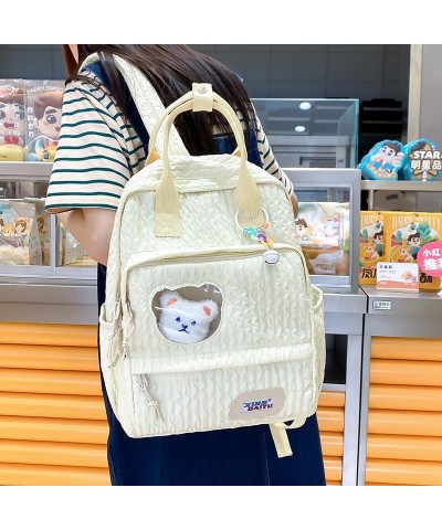 Ita Bag Cute Backpack for Women Kawaii Y2K Grunge Solid Color Harajuku Travel Aesthetic Rusksack Daypack (pink) Green $17.68 ...