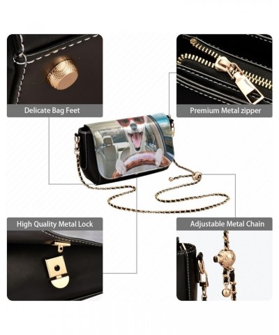 Crossbody Bags for Women Trendy Women's Black Shoulder Bag Small PU Leather Flap Cross Body Bag Handbags Pattern11 $16.80 Cro...