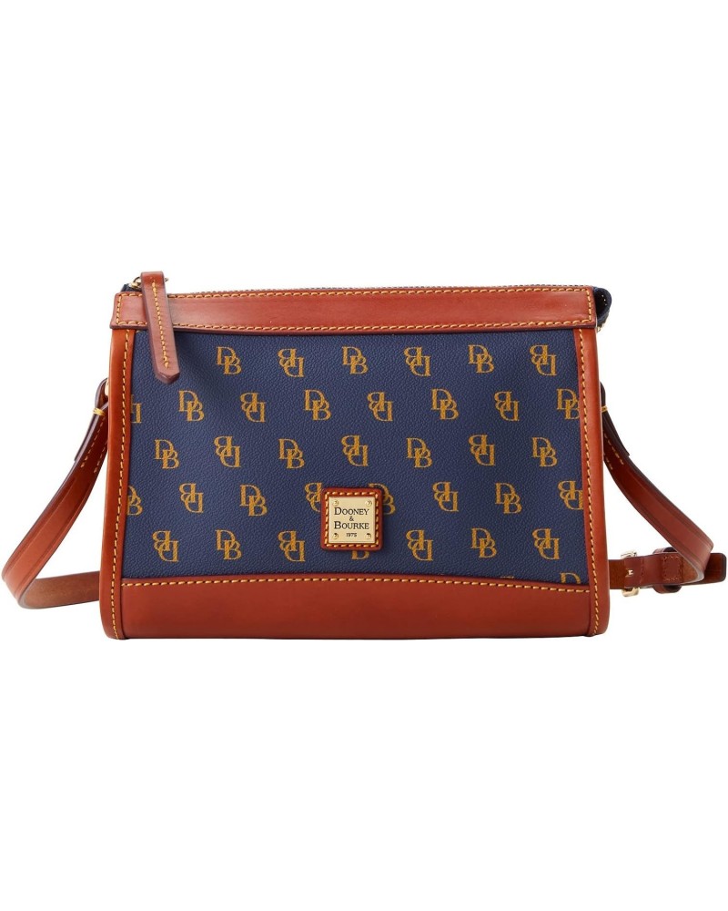 Handbag, Gretta Zip Crossbody - Navy $43.20 Crossbody Bags