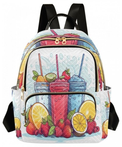 Drinks Women Backpack Purse Travel Daypack Shoulder Bag $14.00 Backpacks