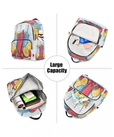 Drinks Women Backpack Purse Travel Daypack Shoulder Bag $14.00 Backpacks