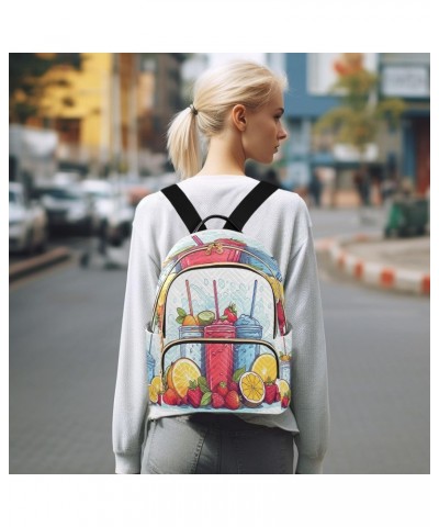 Drinks Women Backpack Purse Travel Daypack Shoulder Bag $14.00 Backpacks