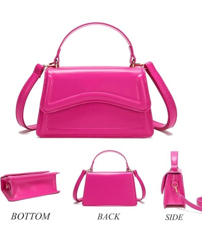 The Tote Bag for Women Dupes Mini Leather Tote Bag Small Purse Personalized Crossbody Handbags Pink Purse $19.20 Totes