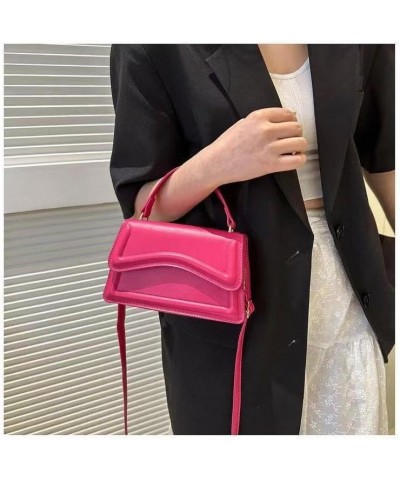 The Tote Bag for Women Dupes Mini Leather Tote Bag Small Purse Personalized Crossbody Handbags Pink Purse $19.20 Totes