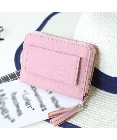 Simple Casual Wallet Convenient Small Wallet Suitable for Shopping Travel Travel Card Holder 10.5CM*8.5CM D $177.77 Wallets