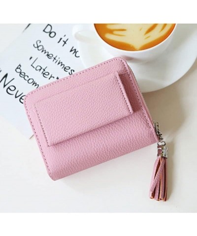 Simple Casual Wallet Convenient Small Wallet Suitable for Shopping Travel Travel Card Holder 10.5CM*8.5CM D $177.77 Wallets