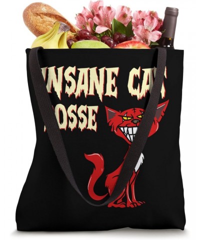 Funny Cat Design Insane Cats Posse Scary Kitten Clown Horror Tote Bag $9.45 Totes