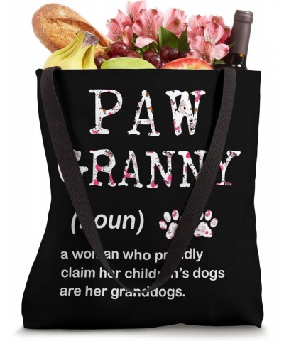 Paw Granny Dog Grandma Women For Christmas Mother's Day Tote Bag $16.81 Totes