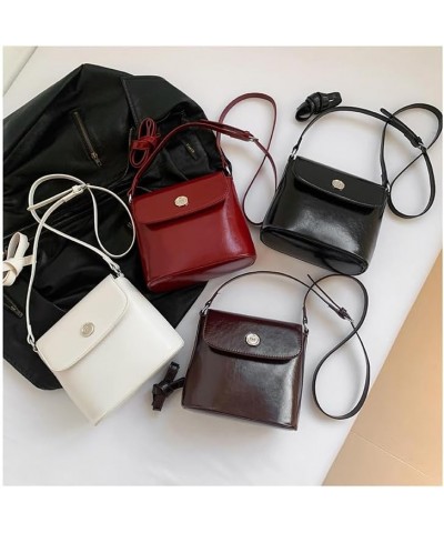 Red Shoulder Bag Leather Shoulder Bag Y2k Purse Red Purses for Women 2024 Trendy Shoulder Purse Cute Purse White $14.03 Shoul...