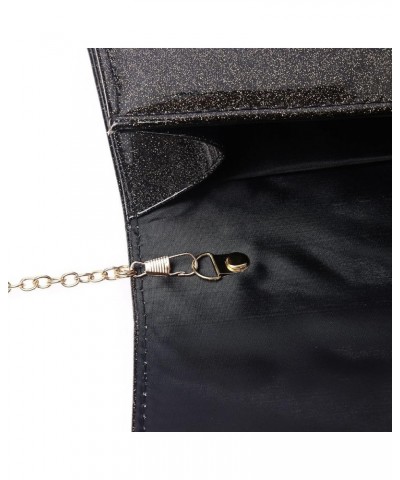 Patent Leather Clutch Purse Glittering Envelope Women Evening Bag for Wedding Party Cocktail Prom Black C052 $9.34 Evening Bags