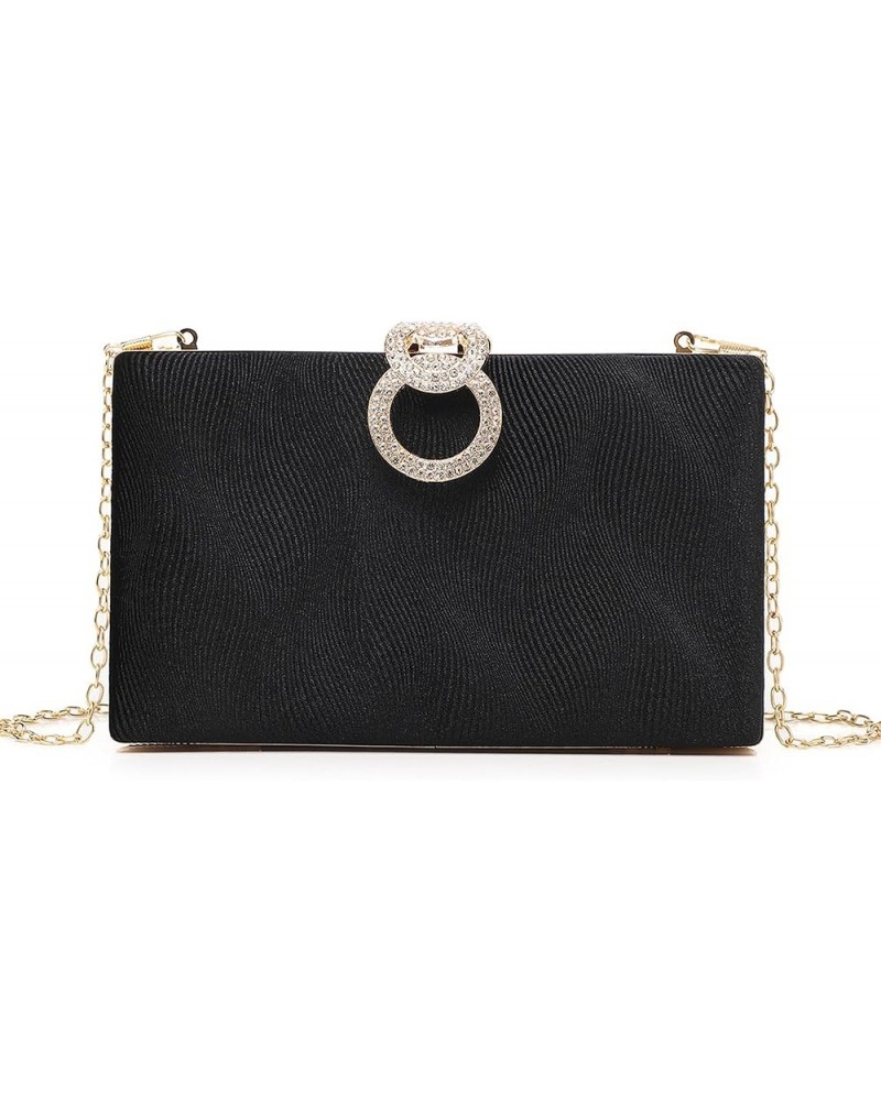 Clutch Purses for Women Fashion Evening Bag Gold Clutch Small Crossbody Bag with Detachable Chain for Party/Wedding Style 2-b...