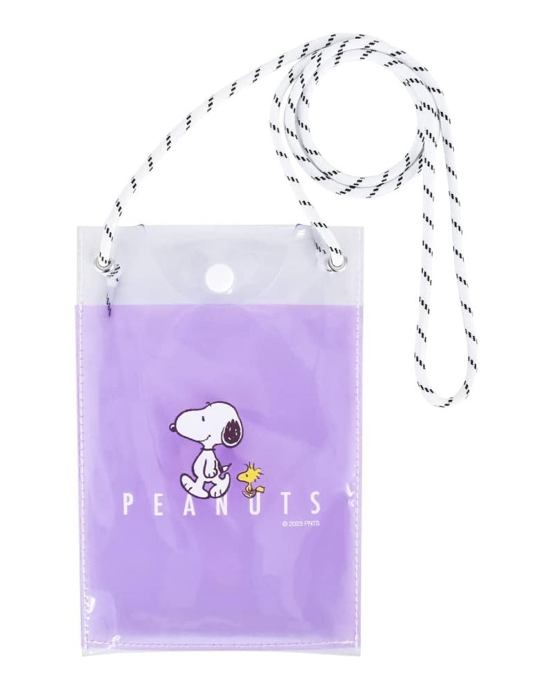 PVC Shoulder Pouch Friends Snoopy Walk (Spc-1155) $14.84 Shoulder Bags